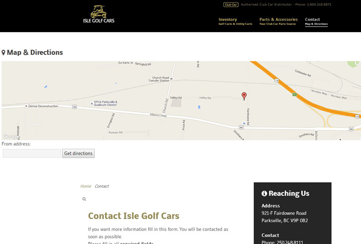 Isle Golf Cars